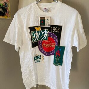 Coca Cola Olympic Torch Relay White T-Shirt